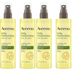 Aveeno Daily Moisturizing Body Oil Mist with Oat Oil and Jojoba Oil for Rough, Dry, Sensitive Skin, Nourishing Body Spray for Smoother, More Even Skin, Paraben- & Silicone-Free, 6.7 fl. oz