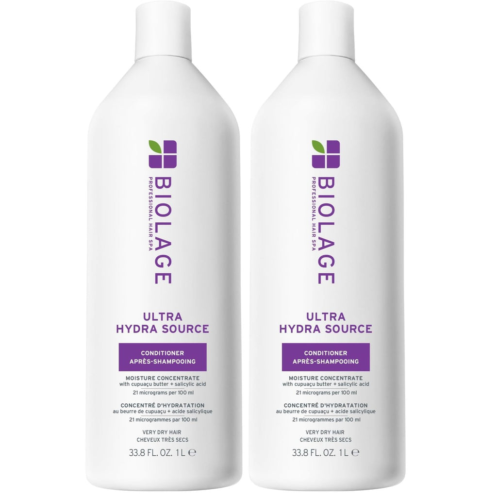 Biolage Ultra Hydra Source Conditioner – For Very Dry Hair | Intensely Moisturizes and Conditions, Prevents Frizz and Flyaways, For Very Dry, Thick, Coarse Hair