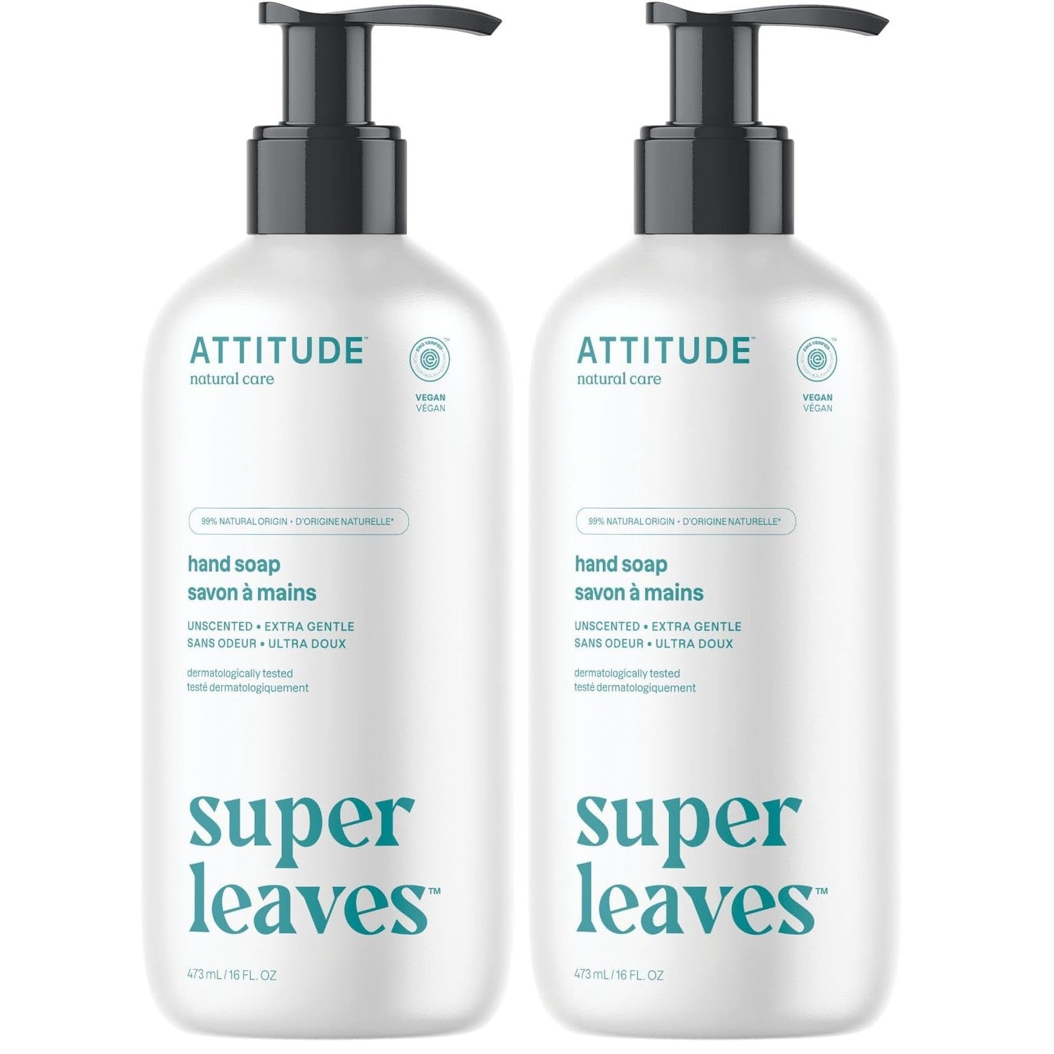 Buy now ATTITUDE Liquid Hand Soap, EWG Verified, Plant and Mineral-Based, Vegan Personal Care Products, Coconut & Wild Berries Scent, 16 Fl Oz Unscented 16 Fl Oz (Pack of 2) at indiglob india