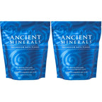 Ancient Minerals Magnesium Bath Flakes, Epsom Salt Alternative, 1.65lb | Pure Zechstein magnesium chloride flakes for soaking & whole-body replenishment. 1.65 lb resealable bag.
