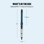 BaBylissPRO Nano Titanium 1" curling iron with an 8-inch barrel. Available online now for quick delivery.