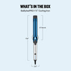BabylissPRO Nano Titanium curling iron with 8" barrel. Available in India. Order online for stunning curls.