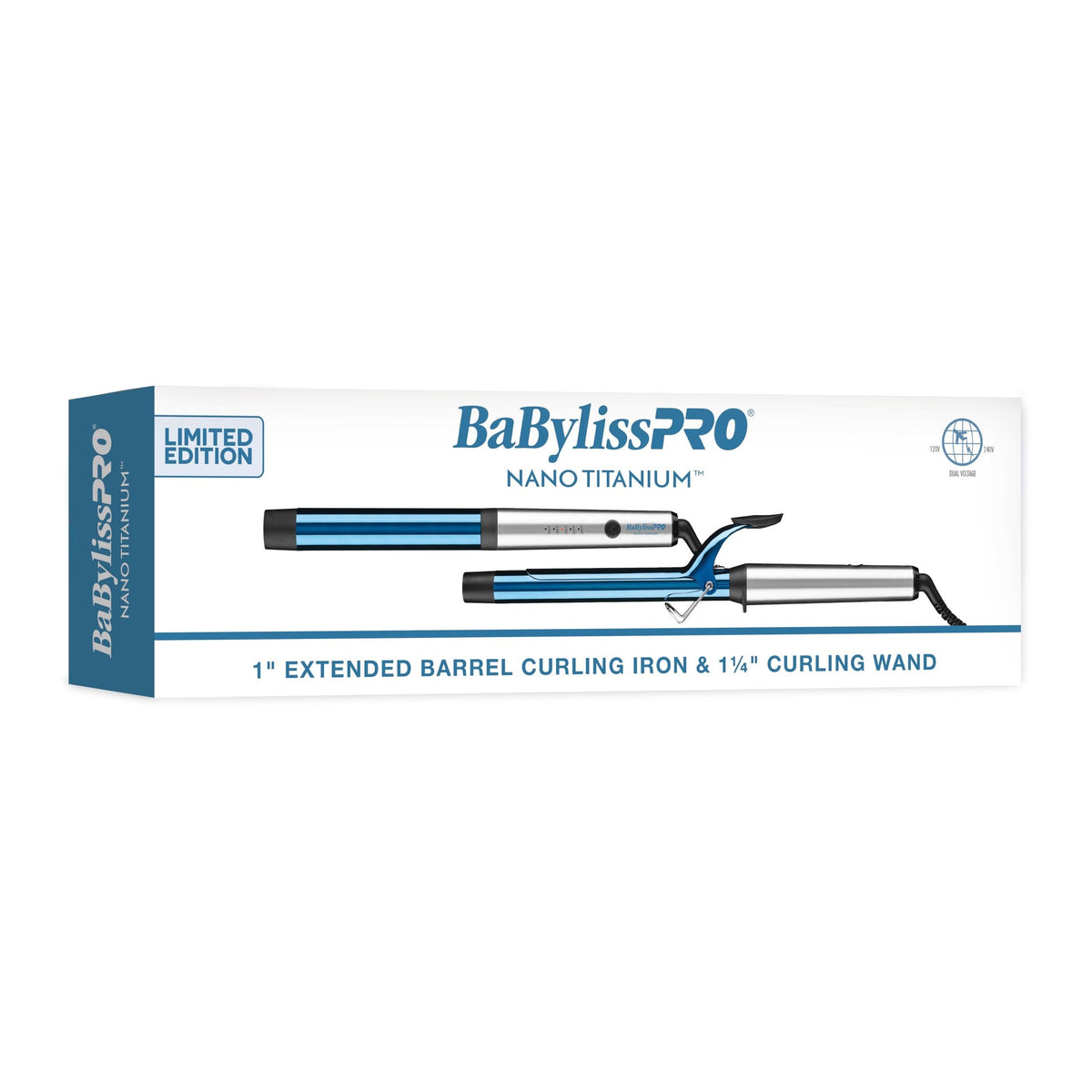 Order the limited edition BabylissPRO Nano Titanium curling iron for beautiful curls. Available online in India.