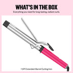 Get the BabylissPRO Nano Titanium Professional C curling iron for radiant curls. Order online and enjoy in India!