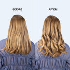 Experience the authentic hair transformation. Before and after using BabylissPRO Nano Titanium Professional C for stunning curls.