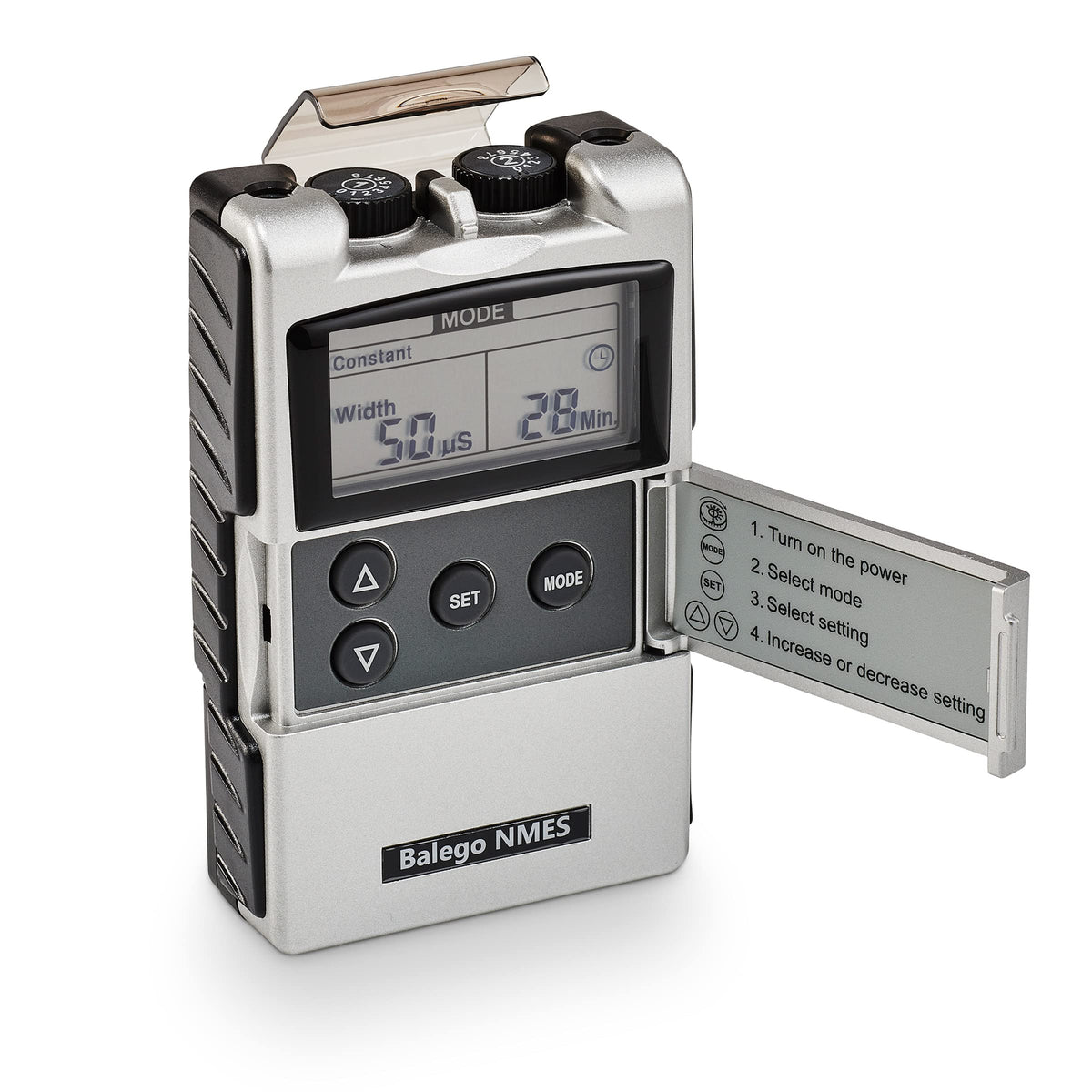 Balego EMS Neuromuscular Stimulator, a premium import from Curat Cart, designed for effective muscle stimulation and recovery.