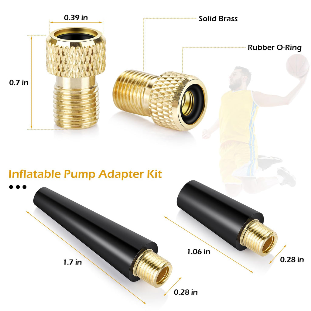Unbreakable Ball Pump Needles in high-quality finish, ideal for sports enthusiasts. Available at Curat Cart.