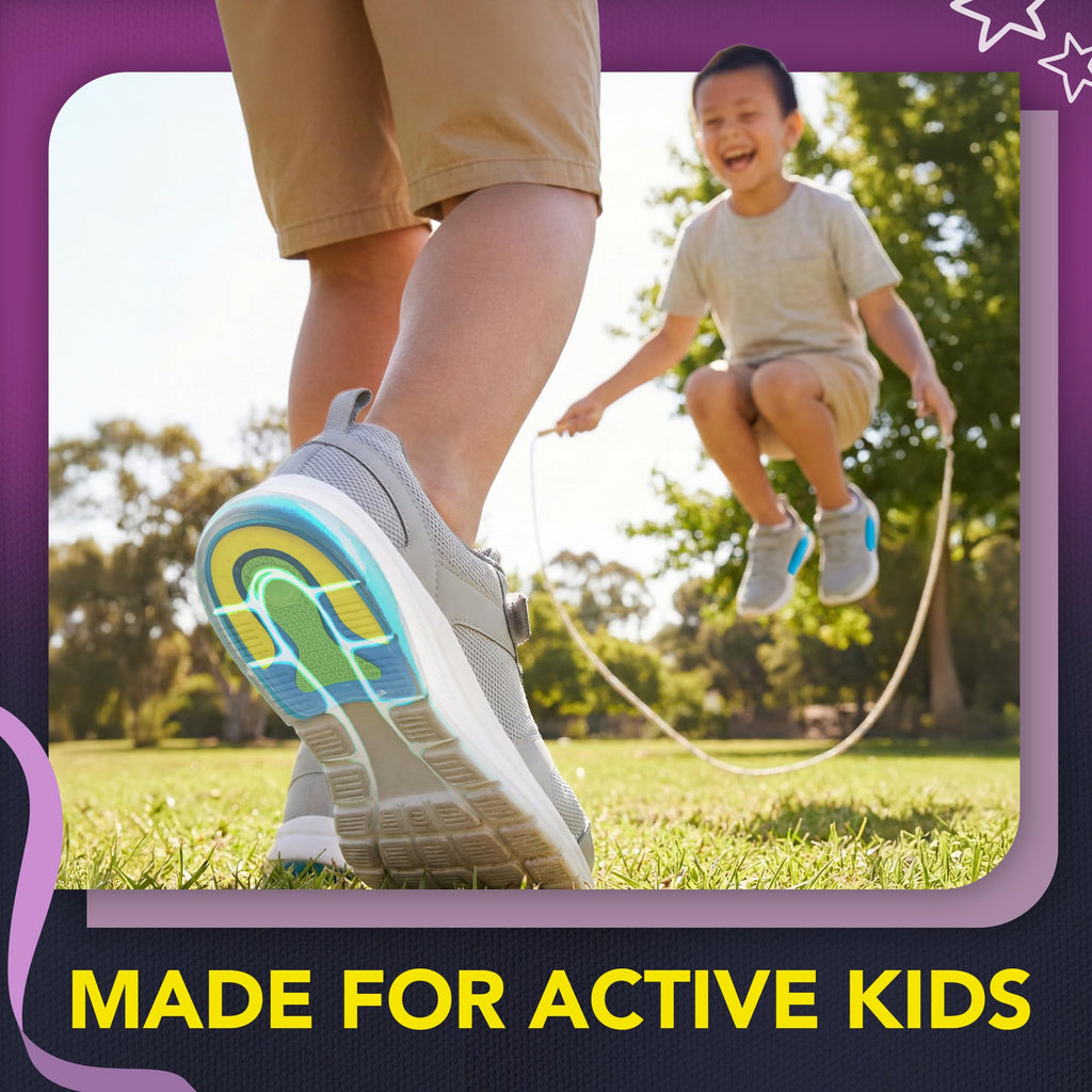 Ballotte Heel Cups for Kids enhance comfort and support during play. Perfect for active kids, available at Curat Cart.