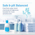Balneol Cleansing Lotion, safe and pH balanced, perfect for daily use on sensitive skin. Available at Curat Cart.