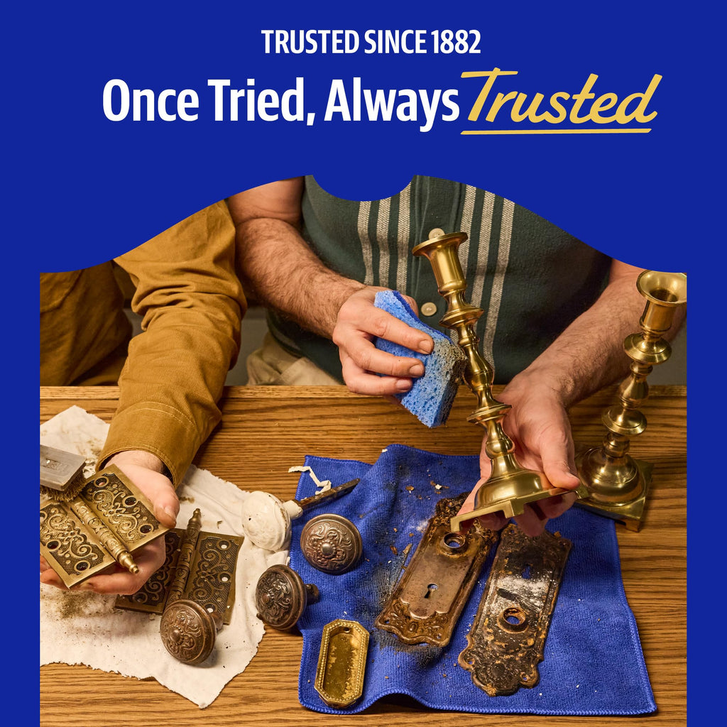 Bar Keepers Friend Powder Cleanser effectively revitalizes brass and metal surfaces. Specially curated by Curat Cart for discerning consumers.