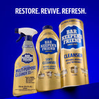 Discover Bar Keepers Friend Powder Cleanser, ideal for restoring shine and removing tough stains. Upgrade your cleaning routine with Curat Cart.
