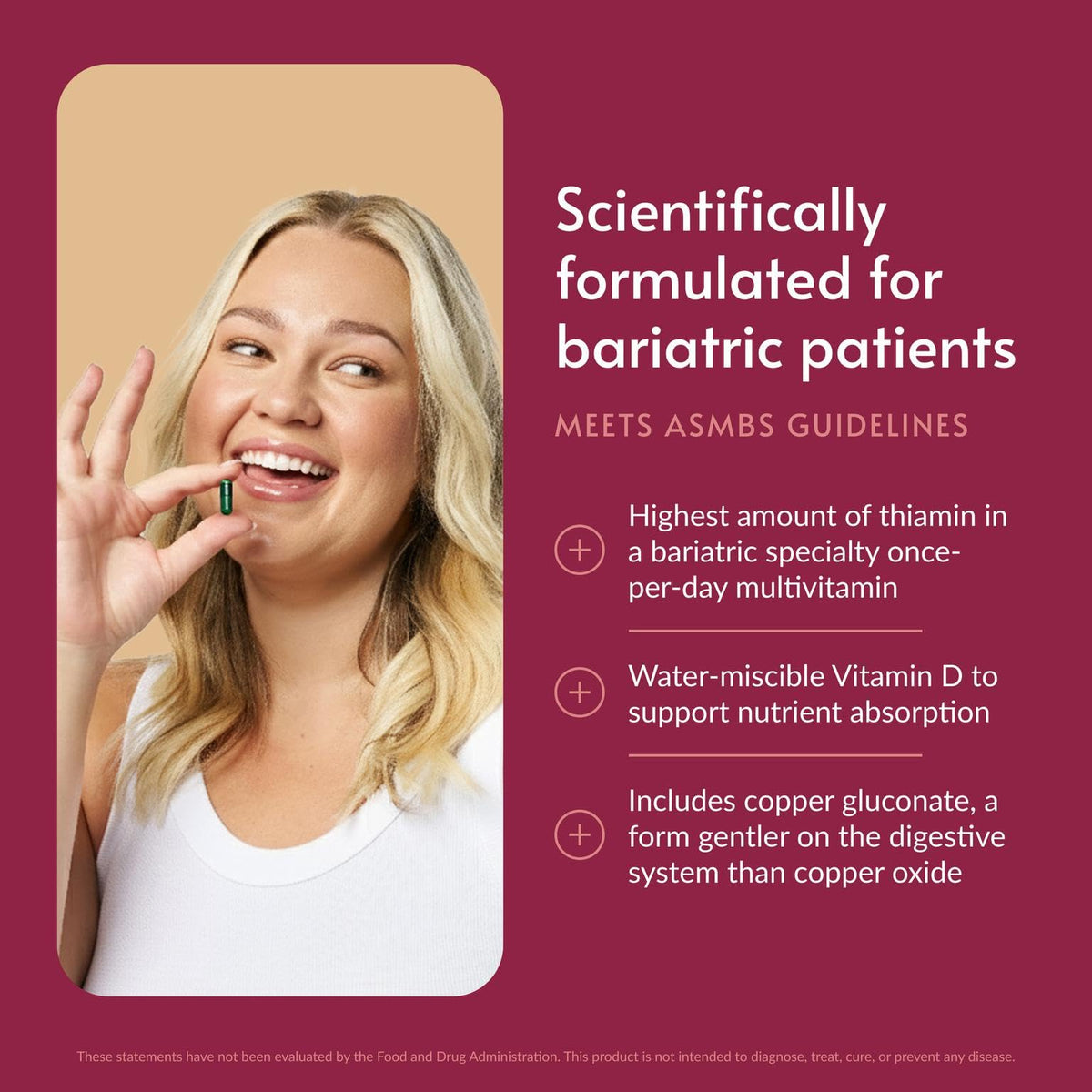 Bariatric Advantage Ultra Solo multivitamin for bariatric patients. Available in India, order online for health support.