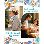 Two women wearing baseball caps with claw clips. Ideal back-to-school accessories, verified by CuratCart.