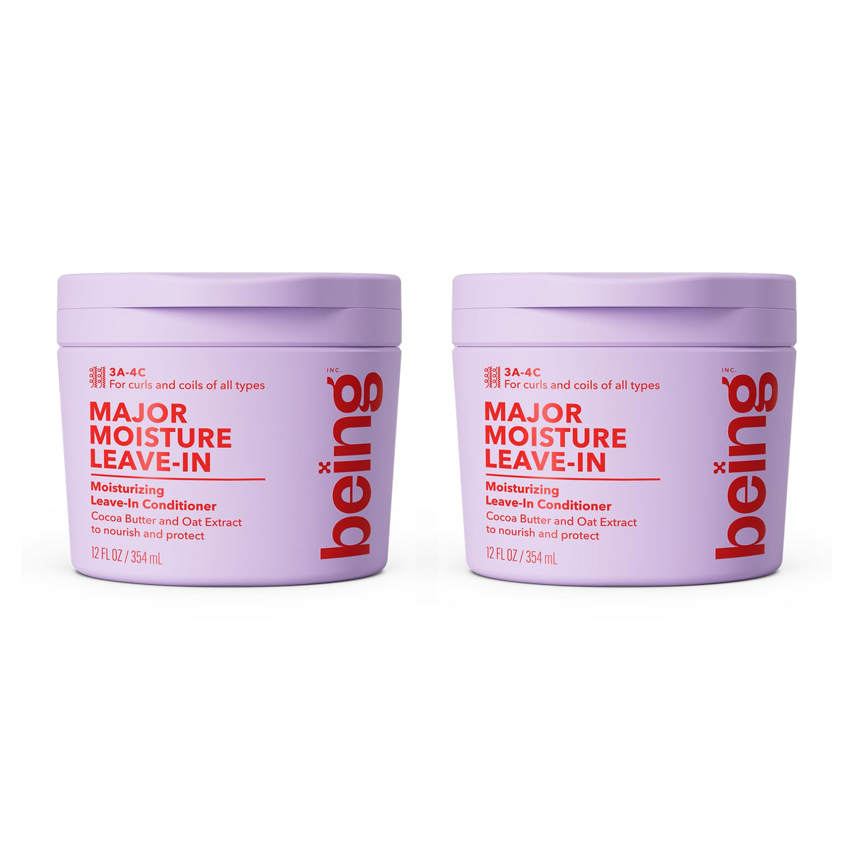 Discover the premium imported Being Major Moisture Leave-In Conditioner, perfect for curls and coils. Available at Curat Cart.