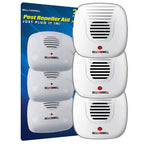 Premium imported Bell + Howell Ultrasonic Pest Repeller designed for effective pest control. Available at Curat Cart.