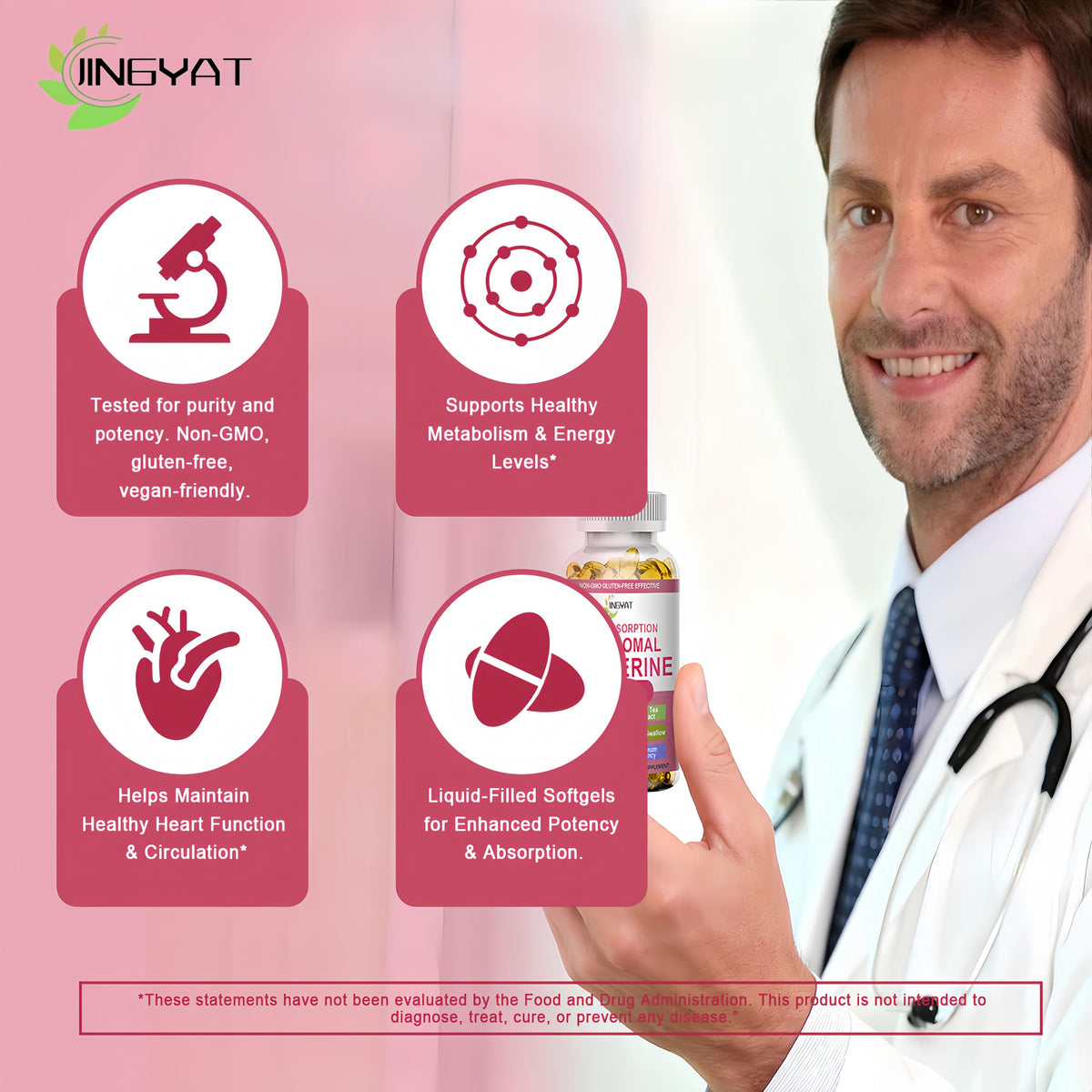 Berberine with Ceylon Cinnamon supports healthy metabolism and energy. Perfect for daily use. Available at Curat Cart.