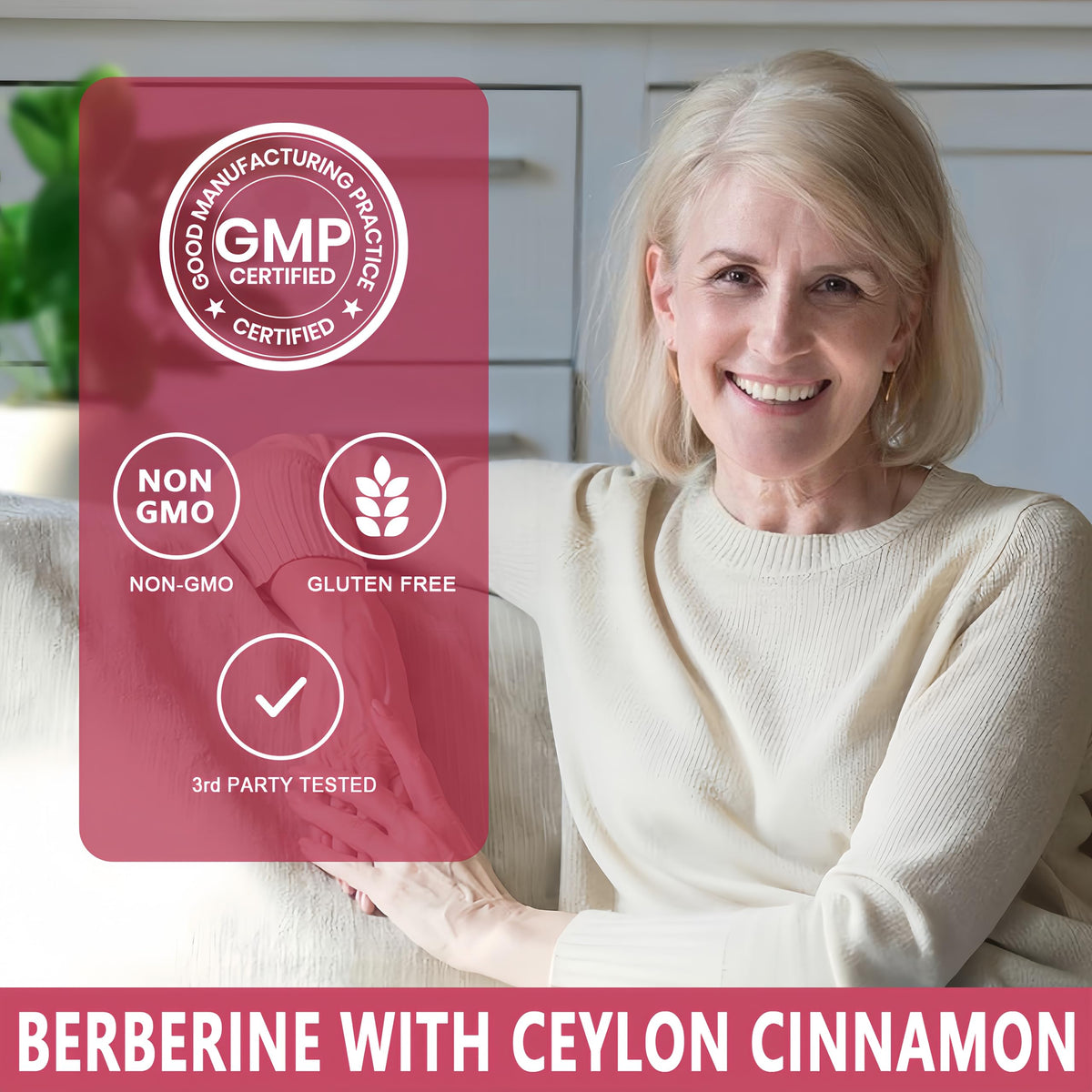 Discover premium imported Berberine with Ceylon Cinnamon, GMP certified and non-GMO, available at Curat Cart.