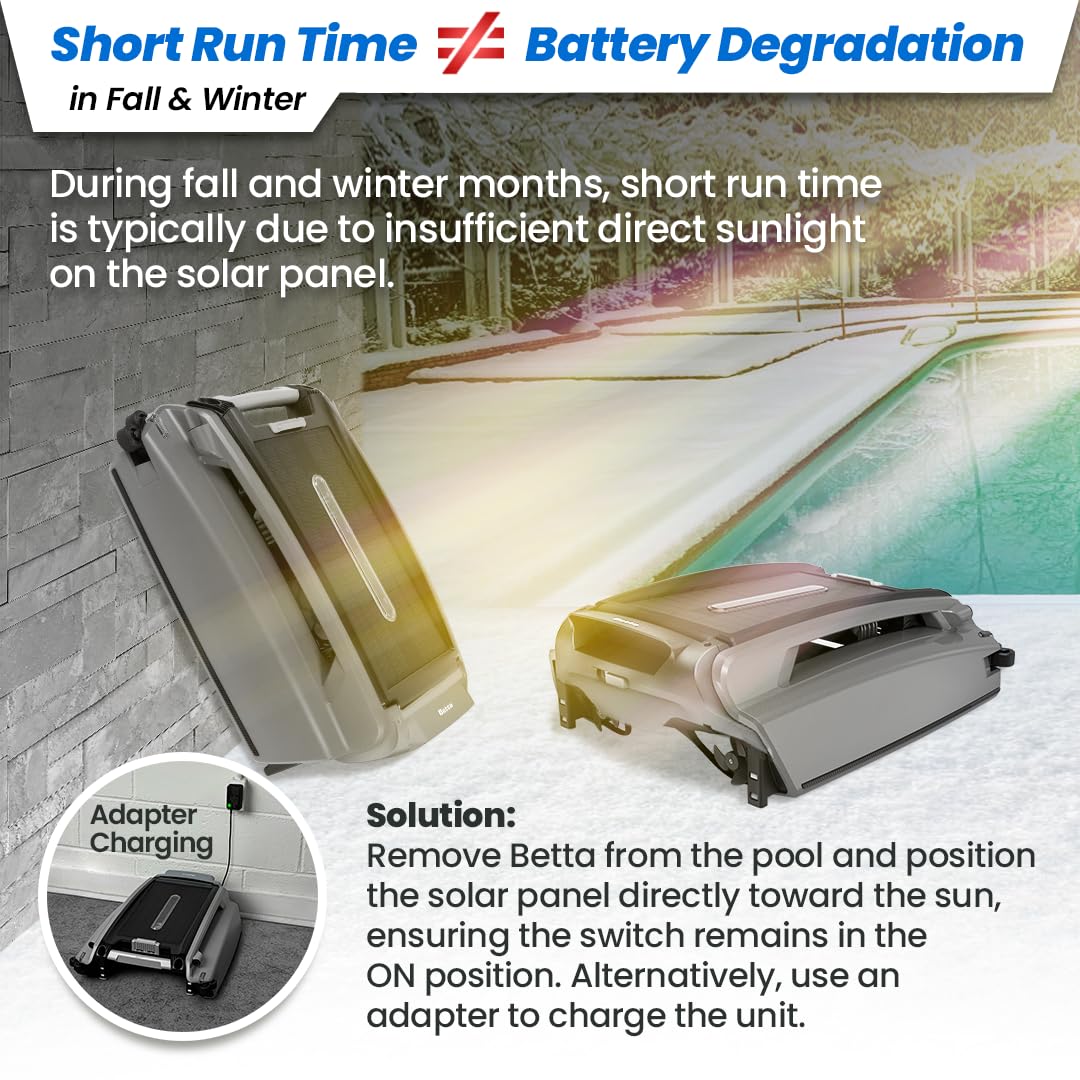 Enhance pool cleanliness with the Betta SE Plus Solar Pool Skimmer from Curat Cart, ideal for effortless maintenance. 