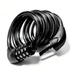 Secure your bike with this premium imported bike cable lock, featuring a durable design and combination mechanism, available at Curat Cart.