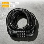 Secure your bike with the heavy-duty Bike Cable Lock, 100% Authentic and available at Curat Cart in India.
