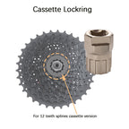 Premium imported bike freewheel removal tool designed for 12 teeth splines, available at Curat Cart.