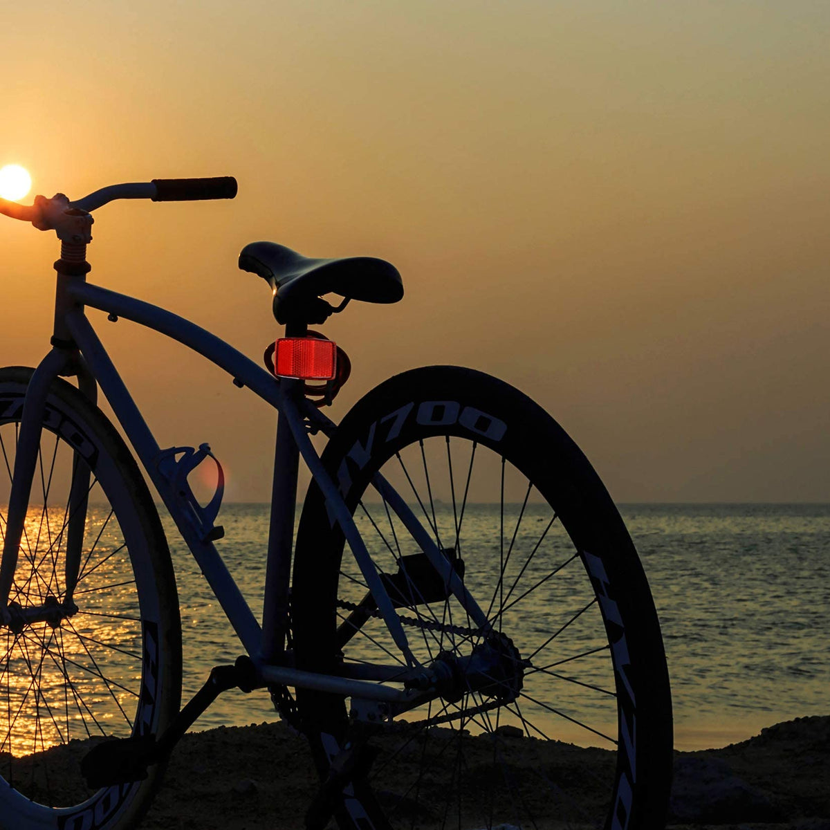 Enhance safety with the Bike Reflectors Safety Kit, specially curated by Curat Cart for secure cycling adventures.