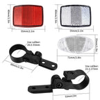 Elevate safety with the Bike Reflectors Safety Kit, 100% Authentic and available at Curat Cart for cyclists in India.