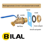 Enhance your hydration with the Bilal Brass Water Container, ideal for daily use. Available at Curat Cart.