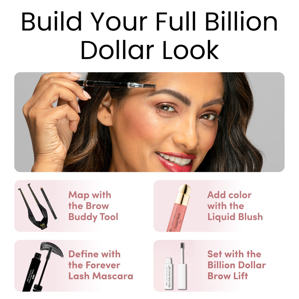 Premium imported Billion Dollar Brows Universal Eyebrow Pencil for shaping and defining brows effortlessly.