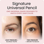 Billion Dollar Brows Universal Eyebrow Pencil adjusts to all hair colors, ideal for every beauty routine. Premium quality for flawless brows.