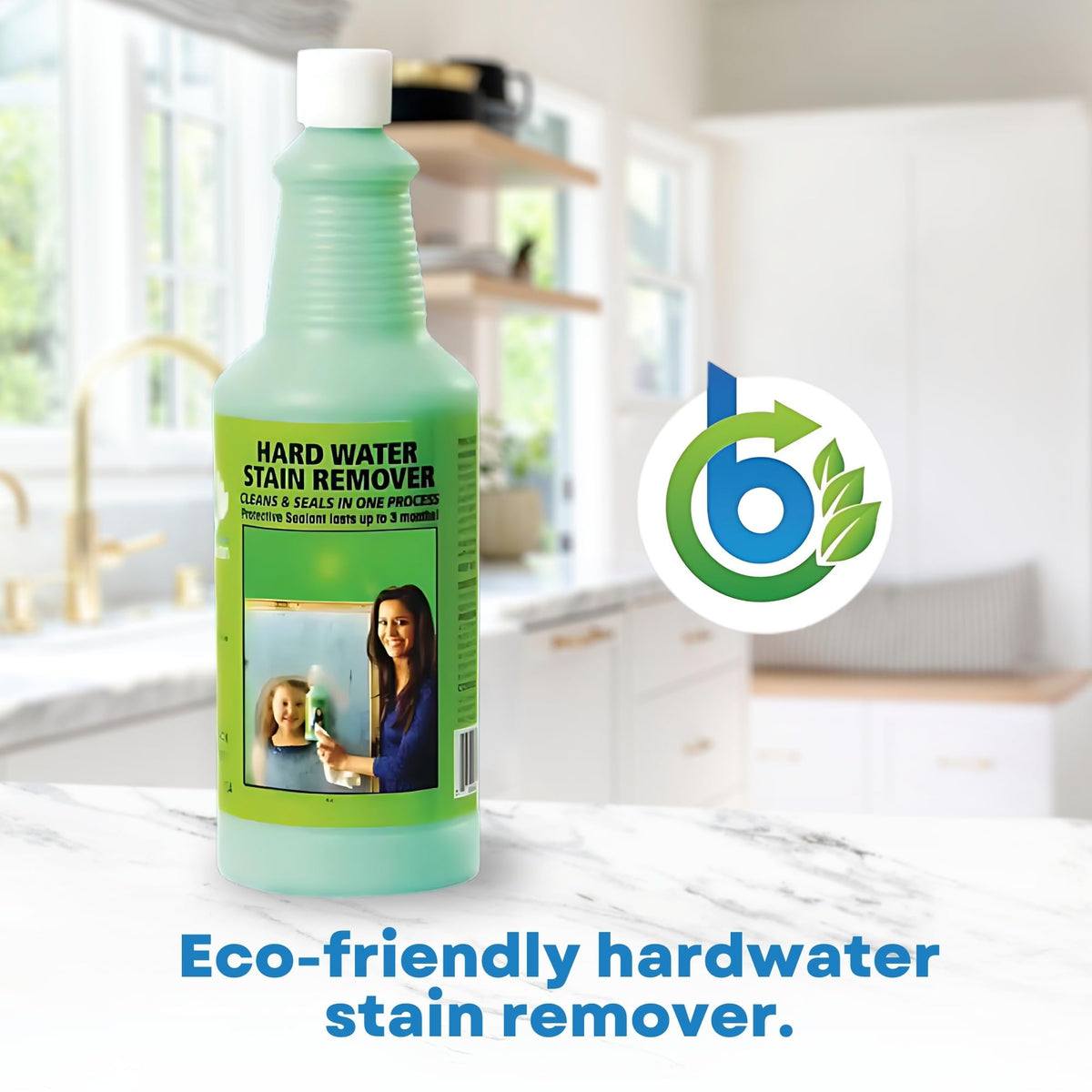 Bio Clean Eco Friendly Hard Water Stain Remover offers premium imported cleaning power for your home. Available at Curat Cart.