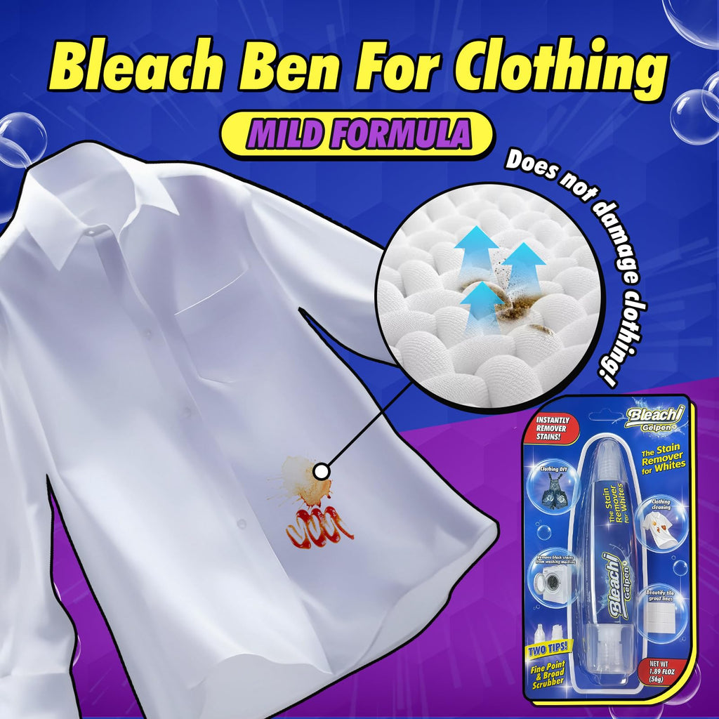 Discover the Bleach Pen for Clothing Design, specially curated by Curat Cart, ideal for easy stain removal without damaging fabric.