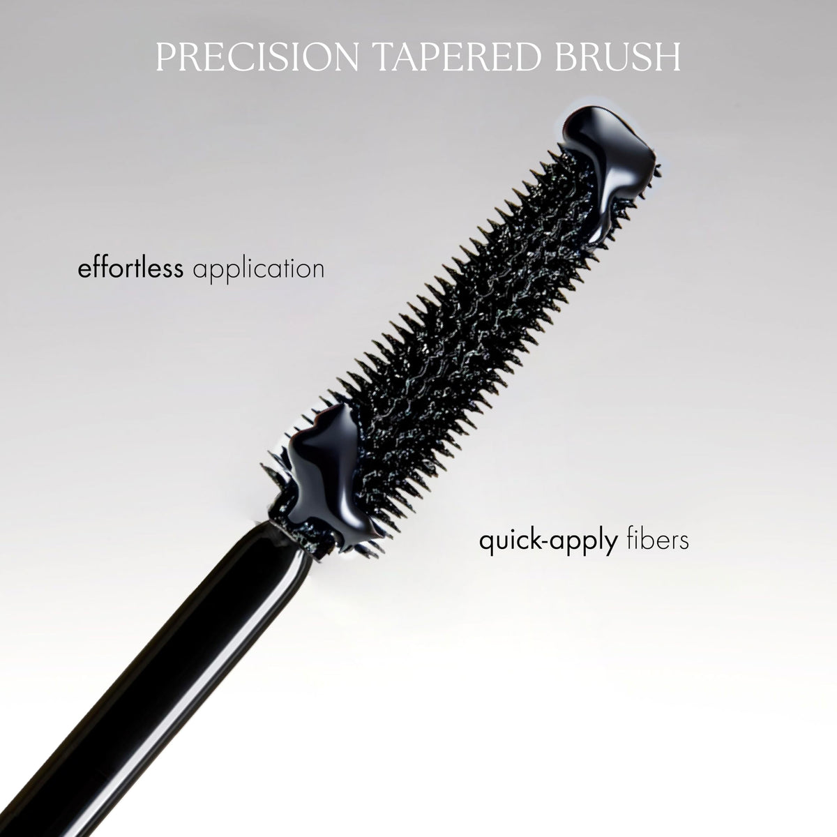 Blinc Amplified Tubing Mascara features a precision tapered brush for effortless application and quick-apply fibers for volumized lashes.