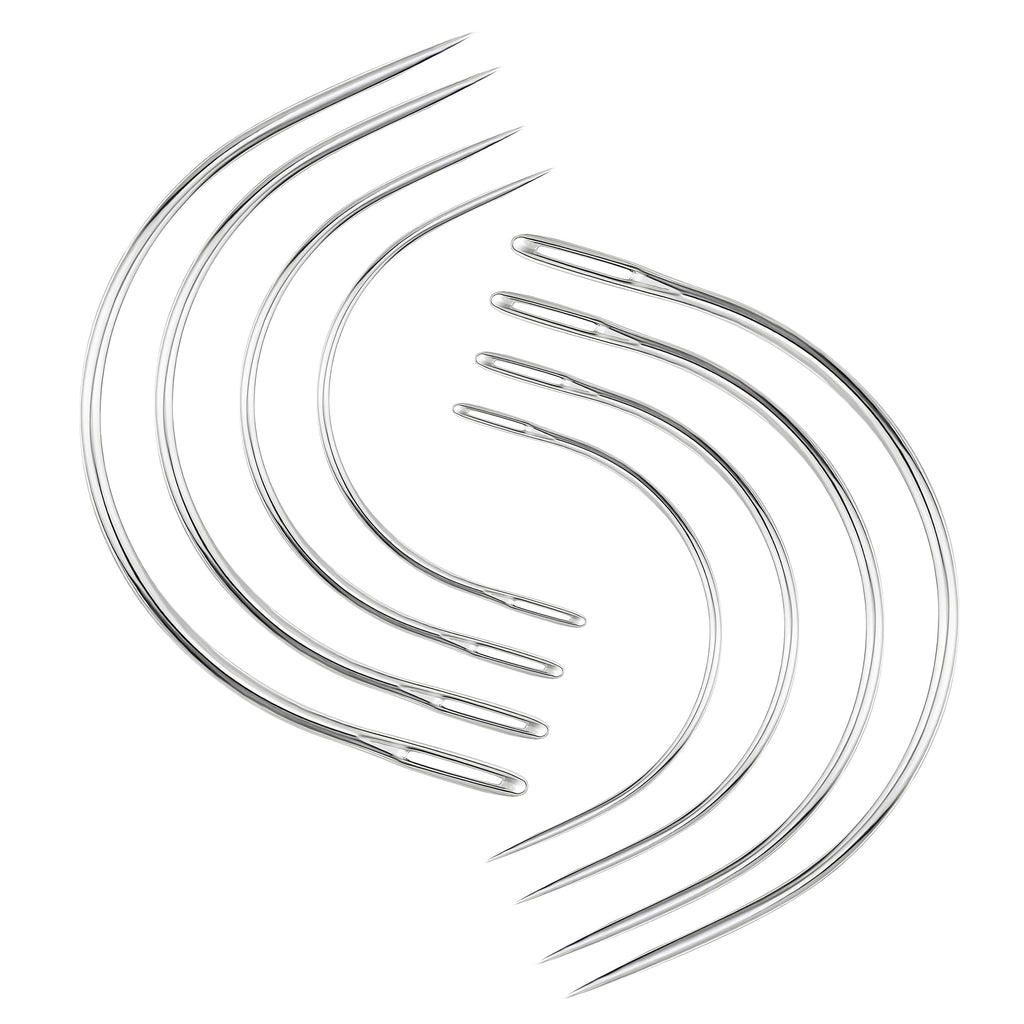 Discover the premium imported BlingKingdom Curved Needle Set, perfect for precision sewing. Available at Curat Cart.