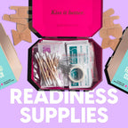 The Blingsting First Aid Kit features high-quality packaging with essential readiness supplies for minor injuries, available at Curat Cart.