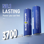 Blinkspower Lithium Batteries AA offer 3700 mAh, ensuring lasting power. 100% Authentic, available at Curat Cart in India.