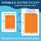 Durable Blue Summit Supplies stretchable book covers fit various sizes. 100% Authentic, available at Curat Cart in India.