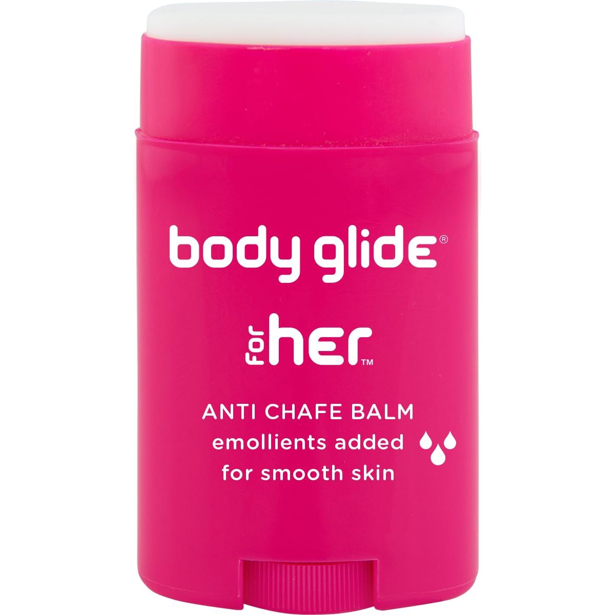 100% Genuine Body Glide Anti Chafe Balm for her, designed with emollients for smooth skin and comfort.