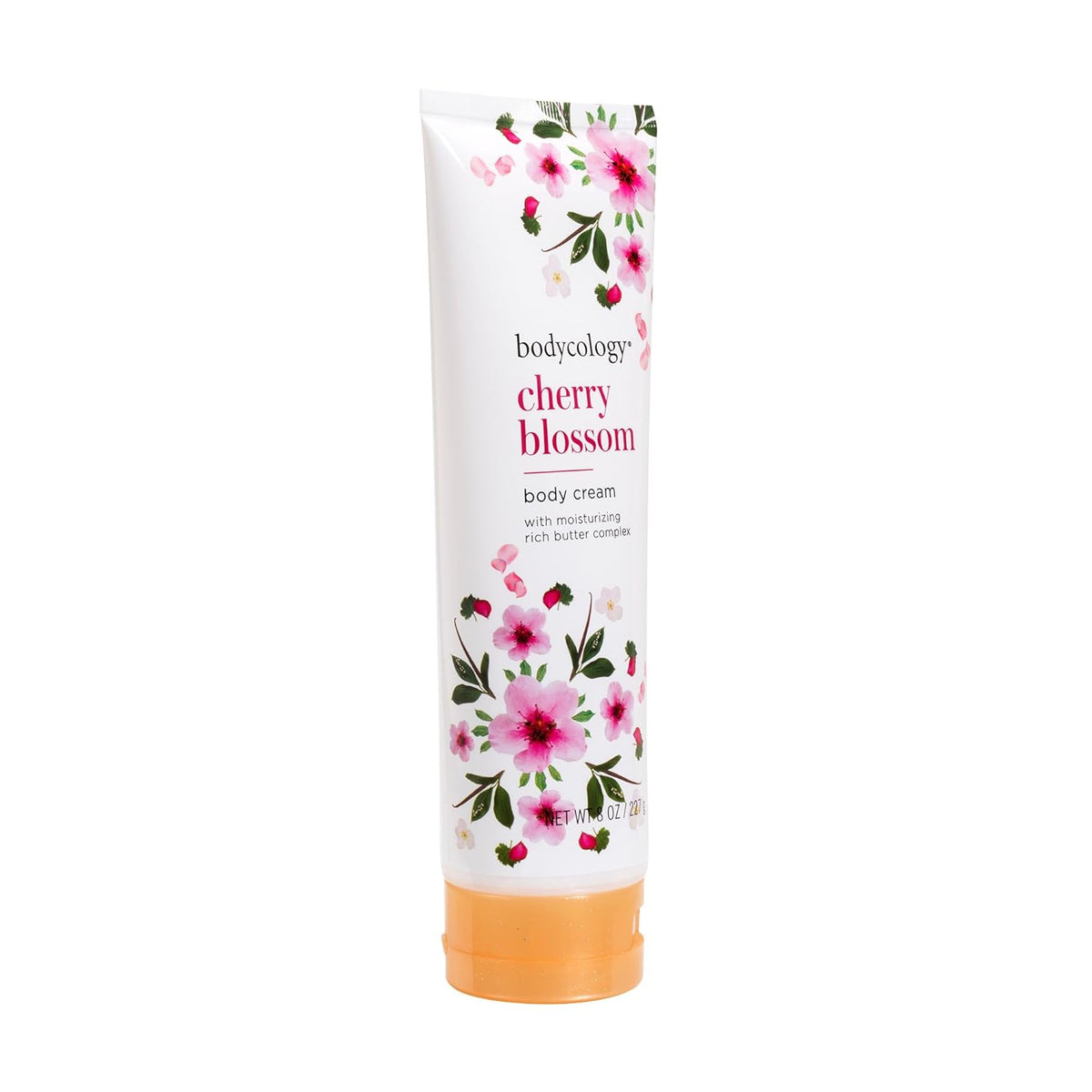 Bodycology Cherry Blossom Body Cream, enriched with moisturizing ingredients. Available for order online in India.