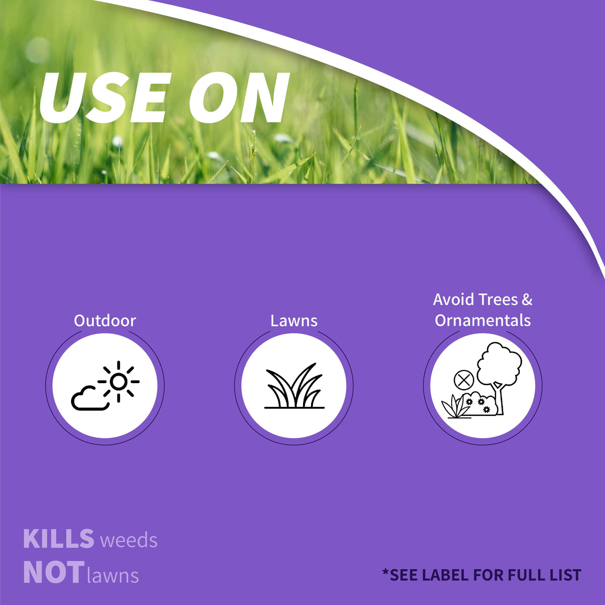 Bonide Chickweed Clover Oxalis Killer effectively targets outdoor lawns while ensuring trees and ornamentals remain safe. Available in India at Curat Cart.