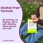 Boogie Antibacterial Hand Wipes offer an alcohol-free formula, exclusively available at Curat Cart, ensuring effective cleanliness for families.