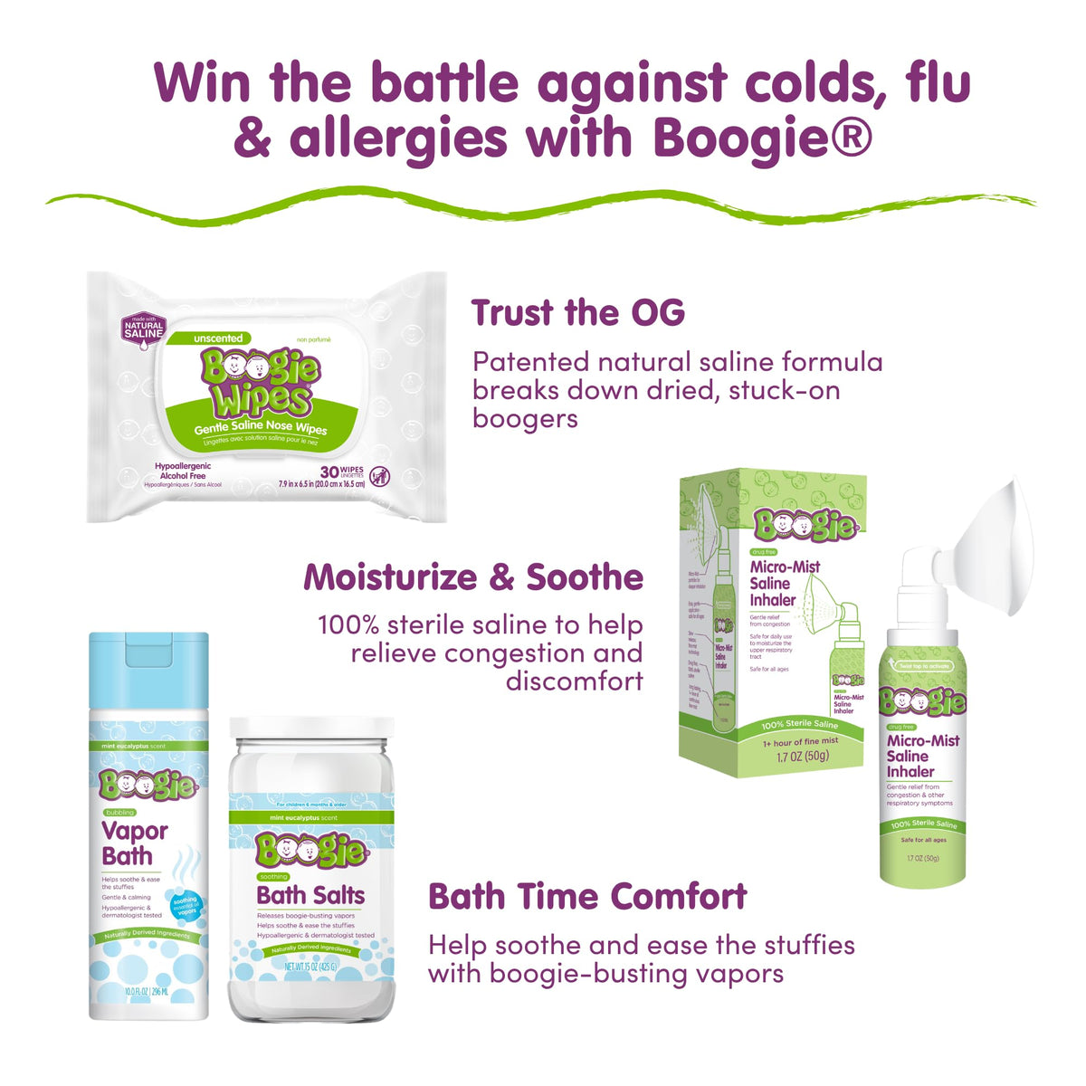 Boogie Antibacterial Hand Wipes, specially curated by Curat Cart, provide effective hygiene and protection against germs..