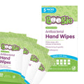 Boogie Antibacterial Hand Wipes, premium import with aloe, ideal for cleanliness. Available at Curat Cart for a healthier lifestyle.