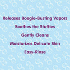 Discover the premium imported Boogie Bubbling Vapor Bath, soothing stuffy noses while gently cleansing and moisturizing delicate skin. Available at Curat Cart.