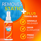 Bounce Anti Static Spray, 100% Authentic, removes static, wrinkles, and odors. Available in India at Curat Cart.
