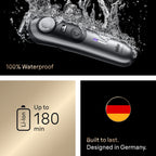 High-quality Braun Series 9 PRO Electric Trimmer, 100% waterproof, designed in Germany, available at Curat Cart.