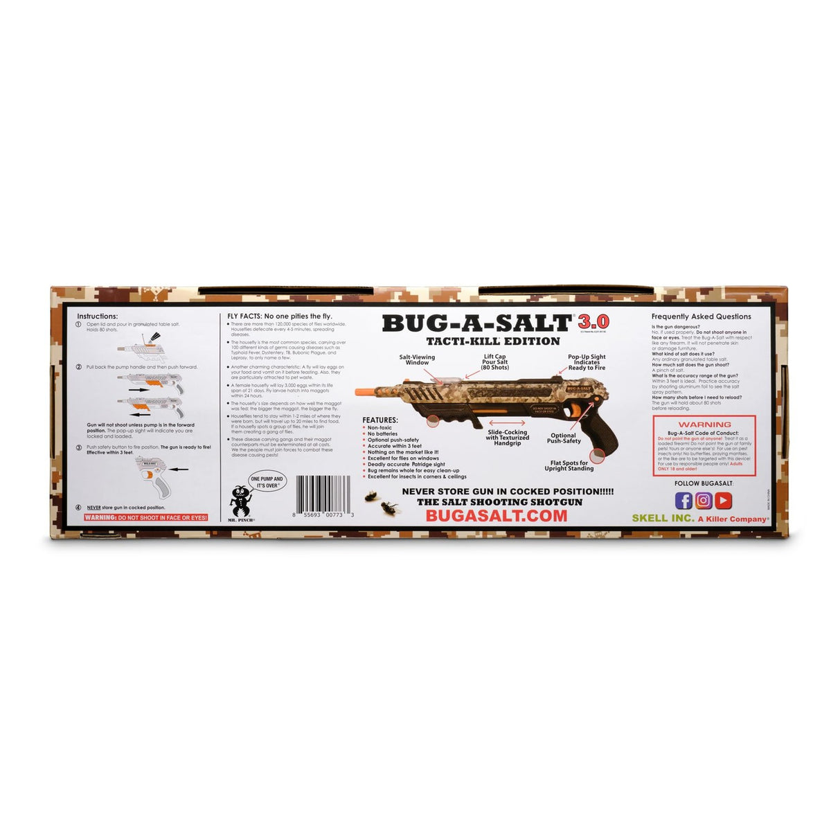Discover the BUG-A-SALT Tacti-Kill, a unique pest control solution, exclusively at Curat Cart for discerning consumers in India.