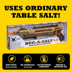 Discover BUG-A-SALT Tacti-Kill, a non-toxic fly swatter using ordinary table salt. Perfect for indoor and outdoor use. Available at Curat Cart.