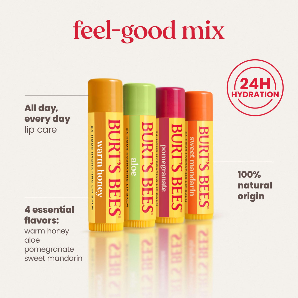 Explore Burt's Bees Garden Party L lip care set. Available online for 24/7 hydration. Order now for natural lip nourishment.