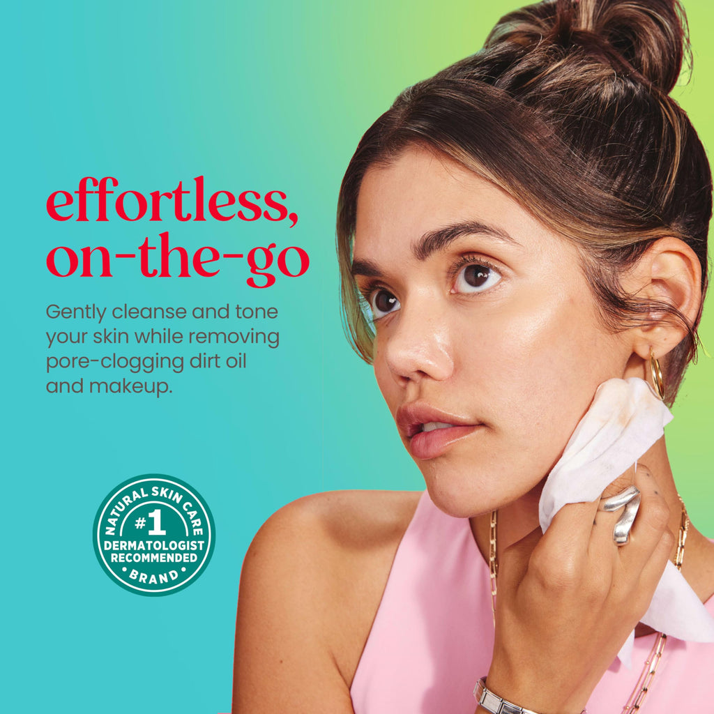 Effortlessly cleanse with Burt’s Bees Micellar Facial Towelettes, specially curated by Curat Cart for on-the-go skincare needs.